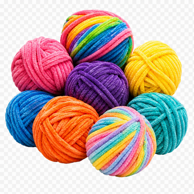 Multicolor chennelie/velvet wool