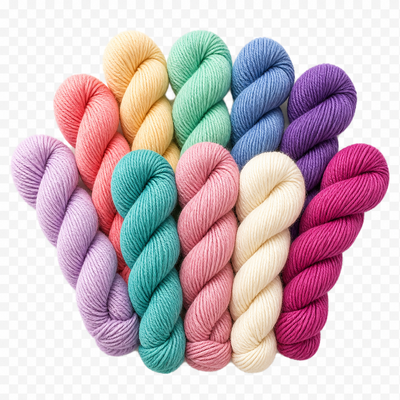 Twisted yarn hank