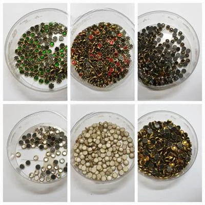 1 tola 4mm Real Kundan 6MM Beads DIY Sewing Jewelry Decoration, Round Shape 4mm