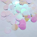 100 Pcs Craft Loose Sequins, Flat Round Sequin for DIY Crafts,15mm