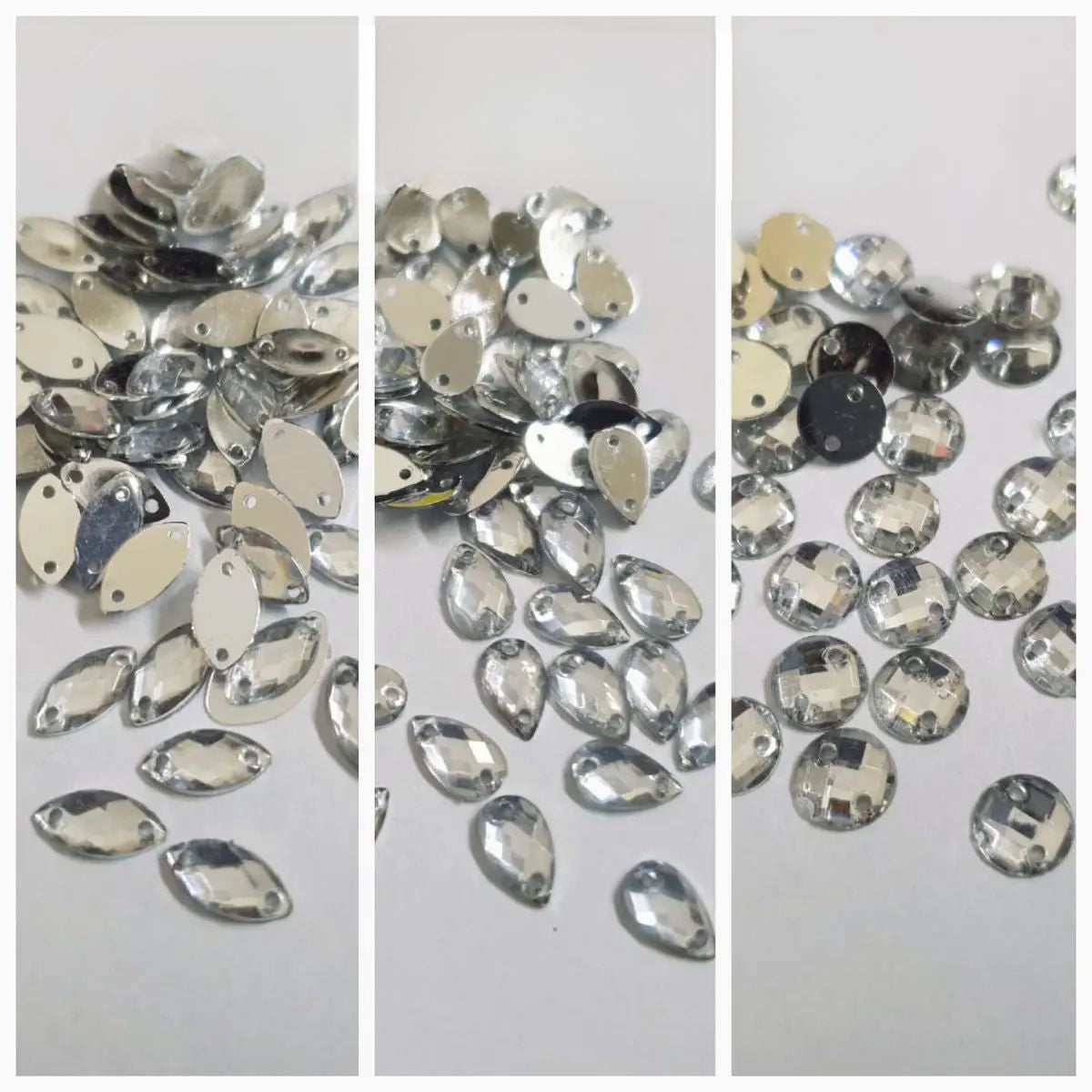 100 Pcs , Resin Beads DIY Sewing DIY Craft Sets