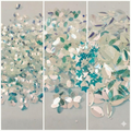 10 Gm Flower and Boat Shapes loose Sequins in white multicolor color