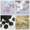 10gm Craft Loose Sequins, Flat Round Sequin for DIY Crafts,15mm