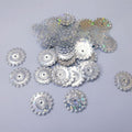 10gm Flower Sitaray in Gold, Beautiful Design Sequins Craft Making DIY