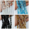 1 String Cone Shape Beads Sewing Crafts In Various Colors Size (6x12 mm)