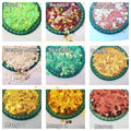 1 Tola 4mm Disc Round Sitaray in various Colors