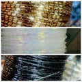 1 y0ards Lace Crystal Beads String Sequin Fabric Beaded Trim