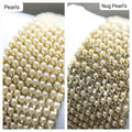 1 yard 2mm Pearl Chain Gold Base DIY Sew On Crafts Garments Wedding Dress Decoration Crafts