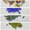 2 Tola Round Beads, Multi Colors, Pony Bead Jewelry, DIY Craftsmanship 4mm