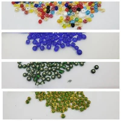 2 Tola Round Beads, Multi Colors, Pony Bead Jewelry, DIY Craftsmanship 4mm