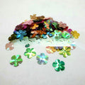 200 Pcs Flower Shape Sitaray In Dark Colors, Beautiful Design Loose Sequins Craft Supplies 1.5 cm