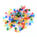 20 gm Assorted 8mm Cracked Bead Clear Crackle Beads Assortment