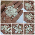 20 gm Off White Round Beads 2mm-10mm white Craft Sets DIY Findings Tear Drop