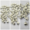 20 gm Silver Ghungroo Beads Mini Jingle Beads 6mm/8mm/10mm