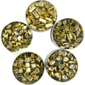 250 Pcs Round Shape Kundan Stone in Flat Back Mount/Kundan Beads for decoration