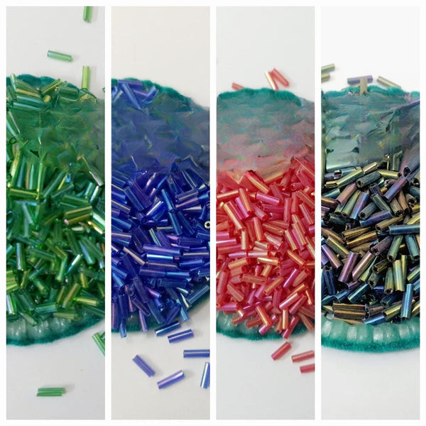 2 Tola 6mm Glass Beads, Various Colors, Pony Bead Jewelry, DIY Craftsmanship