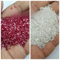 2 Tola Cut Glass Beads, Various Colors, Pony Bead Jewelry, DIY Craftsmanship