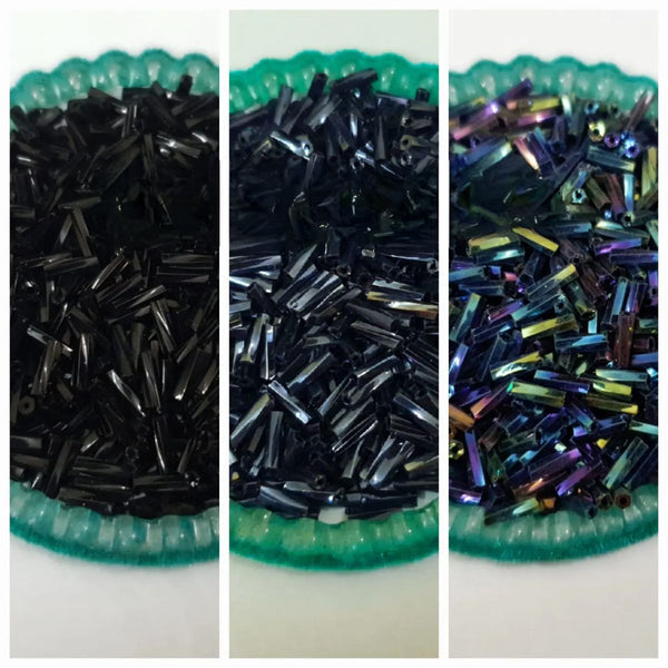 2 Tola Pipe Glass Round Beads, Various Colors, Pony Bead Jewelry, DIY Craftsmanship