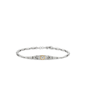 Slimline White Topaz Bracelet