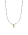 Clara White Topaz Necklace
