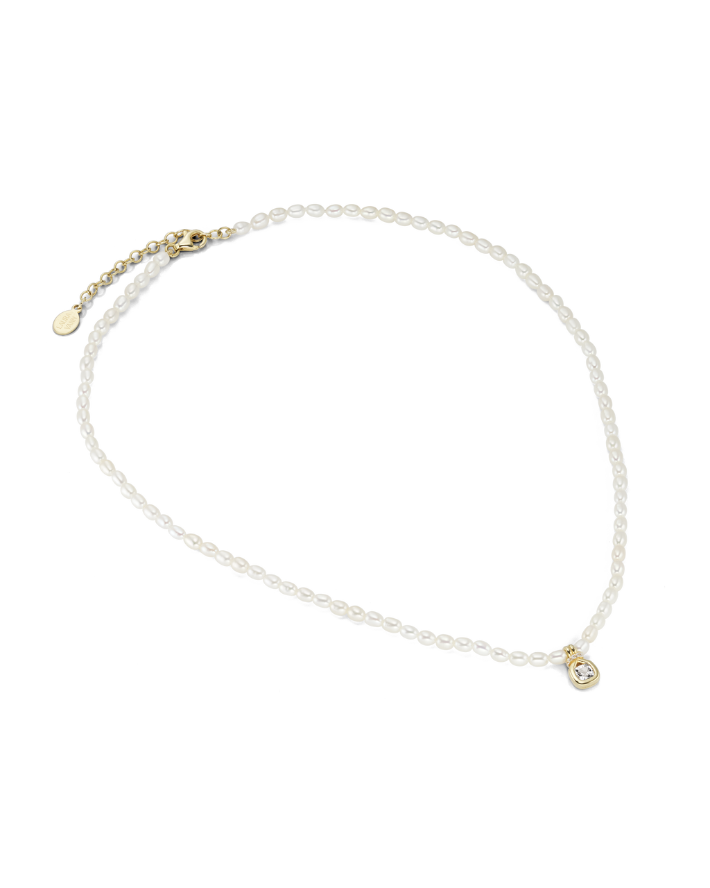 Clara White Topaz Necklace