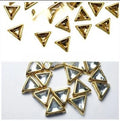 50 Pcs, Real Kundan Beads DIY Sewing Jewelry Decoration, TRIANGLE SIZE 7MM