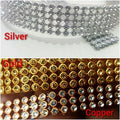 Stone Lace for Bangle or Saree Design Stitching, 1 GAZ,with 5 Lines