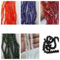 6 mm Faceted Rondell Chinese Crystal Glass Beads 60 pcs Craft Sets