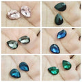 24 Pcs ,Crystal Faceted Gold eye Beads, Crafts DIY 10mm
