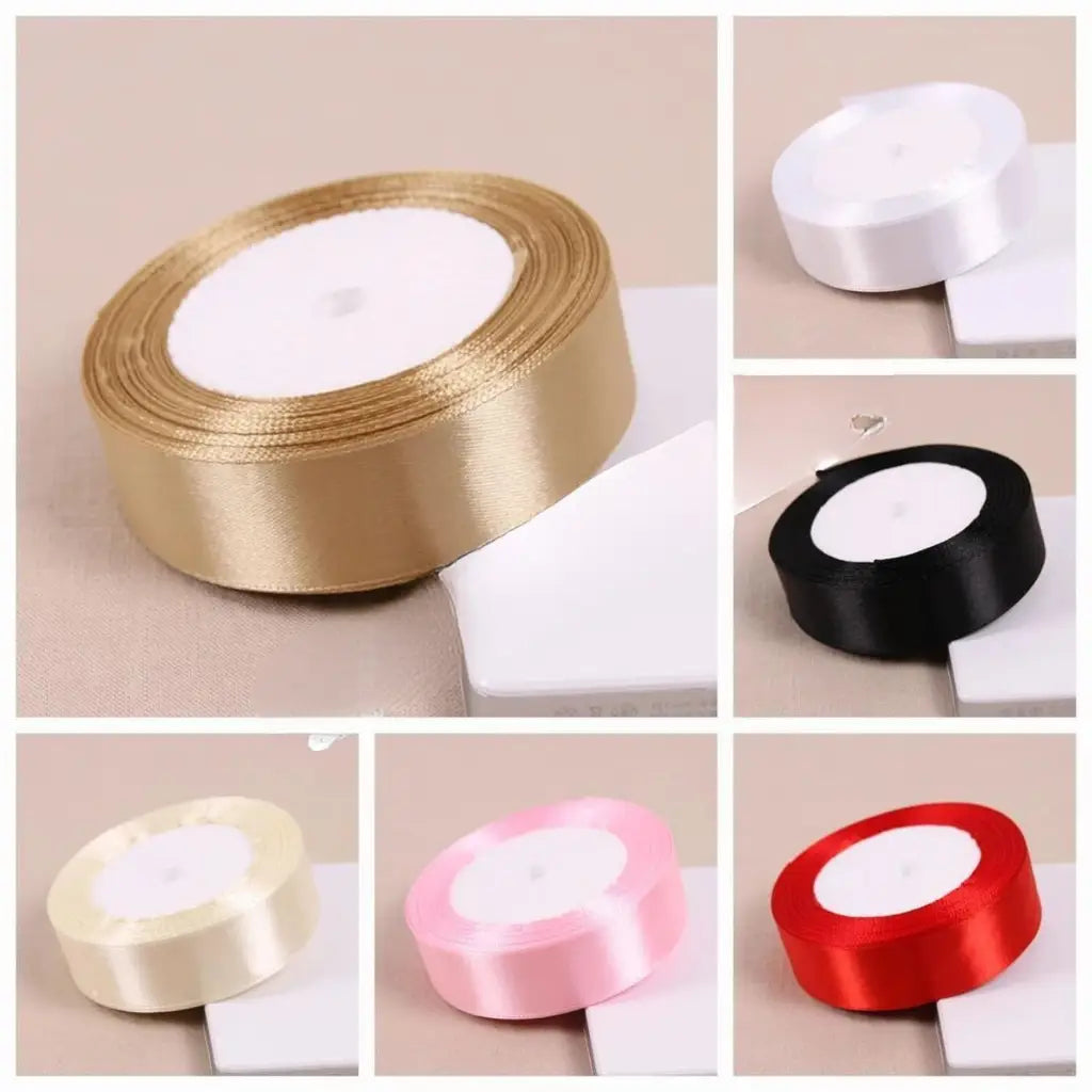Pack Of 1- 1 inch ribbons - Multi Color 18 Yard