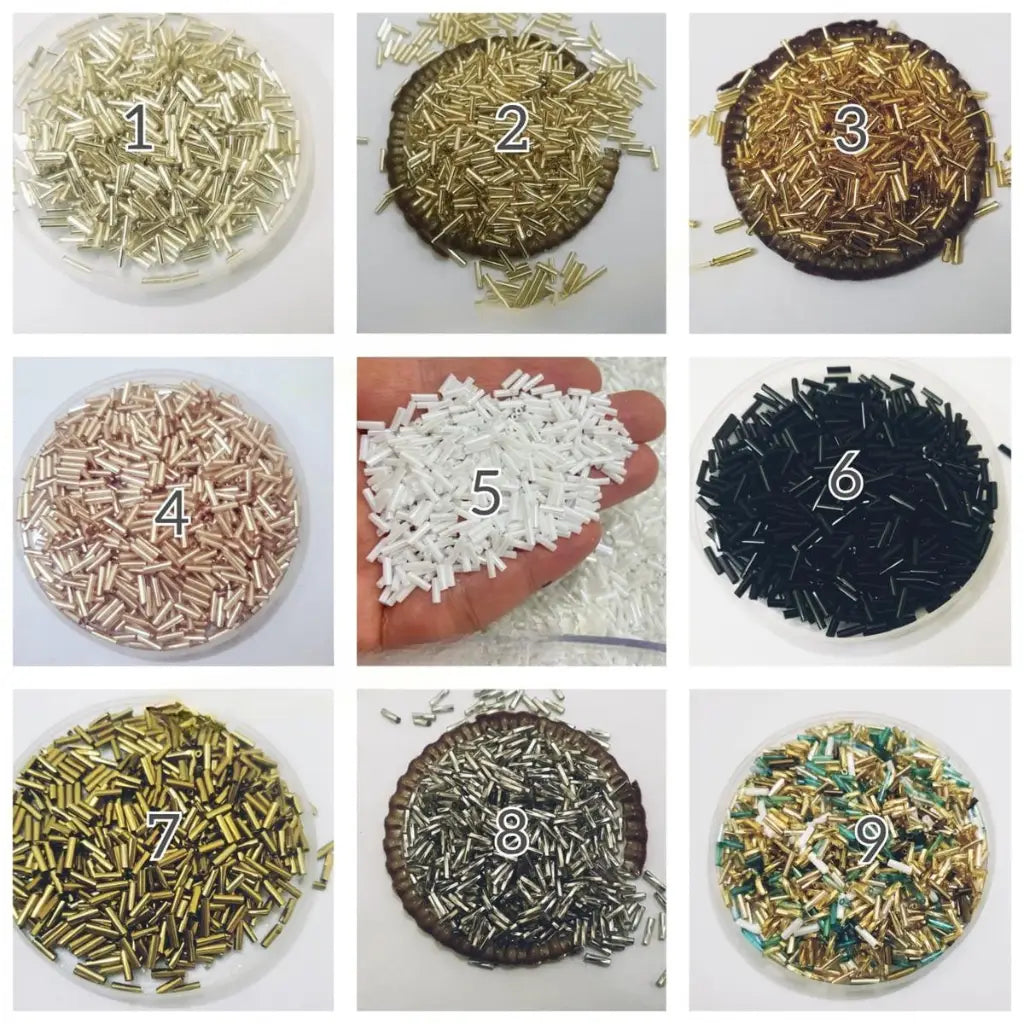 2 Tola 6mm Glass Beads, Various Colors, Pony Bead Jewelry, DIY Craftsmanship