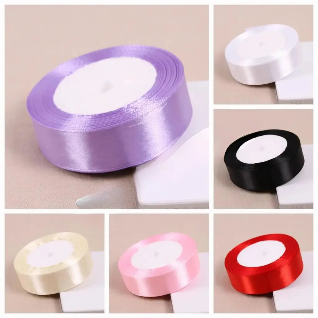 Pack Of 1- 1 inch ribbons - Multi Color 18 Yard