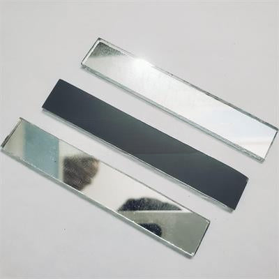 Pack Of 6 Pcs Glass Long Shape Mirror Medium Size For Art & Crafts