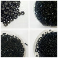 Pack of 4 Tola (Glass Beads, & Sequins) Tola Each Color Embroidery Crafts DIY