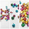 50 Pcs Jingle Beads Multicolor Ghungroo Beads 10 mm