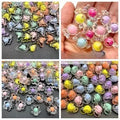 10 gm Acrylic Beads Multicolor Plastic for Making DIY Craft In Various Shapes