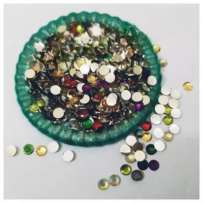 200 Pcs Resins For Clothes Decoration Crafts (5mm) Round