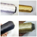 1 Pcs Silk Embroidery Crochet Knitting Silk Thred In Gold,Silver & Dull Gold