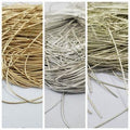 1 tola Embroiderymaterial 1mm Dabka Zardozi Thread, For Clothing & Jewellery Making Craft Sets