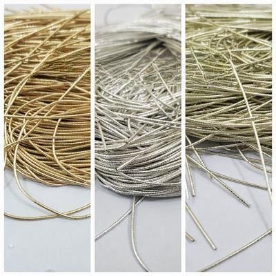 1 tola Embroiderymaterial 1mm Dabka Zardozi Thread, For Clothing & Jewellery Making Craft Sets