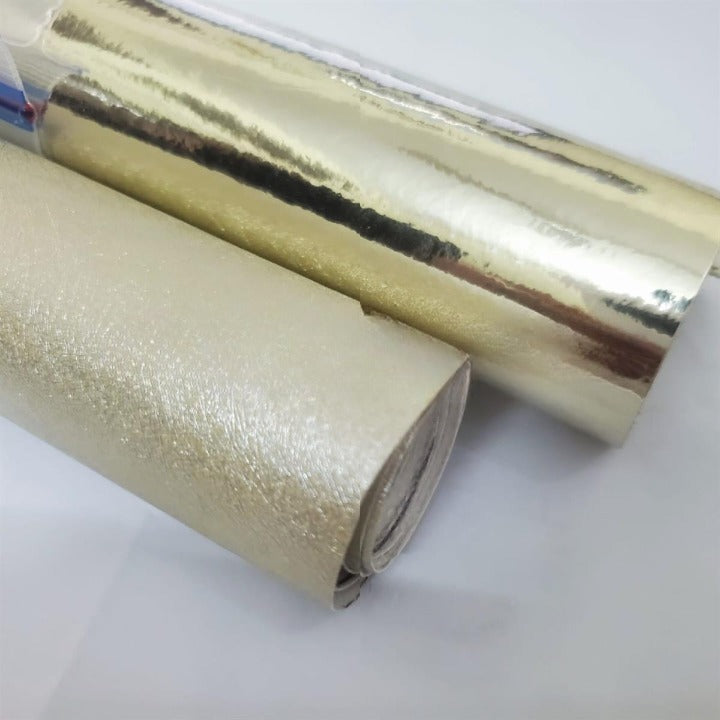 1 Yard Jewellery & Craft Making sheets Acrylic & Pastle Sheets (36 L & 6 W) Pale Gold