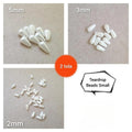 2 Tola Plastic Imitation Pearl Beads Teardrop Beads,2,3,5mm Hole: 1.5mm