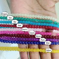 100 Plus Pcs Round Beads 4mm Glass Craft Sets DIY in Various Colors