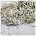 Pack of 2 Tola, (1 tola each) Embroidery material 1mm Naqshi & Dabka Thread, For Clothing Craft Sets Silver