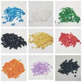 2 Tola Round Beads, Various Colors, Pony Bead Jewelry, DIY Craftsmanship