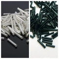 15 gm Pcs Long Bugle Beads Tube Glass Beads, Various Colors, Pony Bead, DIY Craftsmanship 1.56 cm