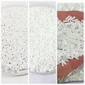 Pack Of 3 Tola (1 Tola Each) Beads Beautiful Loose Sequins DIY Crafts white
