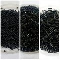 Pack Of 3 Tola (1 Tola Each) Beads Beautiful Loose Sequins DIY Crafts Black
