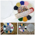 1 Pcs Box With 12 Colors Mixed Pony Bead for Crafts Sewing Cloth in Various Colors