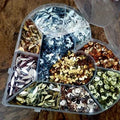 1 Pcs Box with Boat & Cup Colorful Loos Sequins for Crafts Sewing Cloth